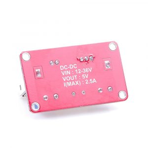 YDS-5 DC-DC 降壓穩壓電源模組12-36V 轉 5V/2.5A 短路保護高效率：圖片 6