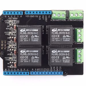 Relay Shield v3.0 4路繼電器擴展板：圖片 3