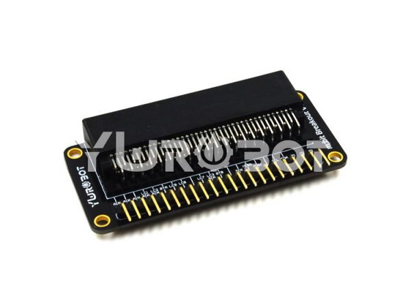 Micro:bit Breakout 轉接擴展板模組 將 21個 GPIO 腳位透過杜邦線連接到您的麵包板