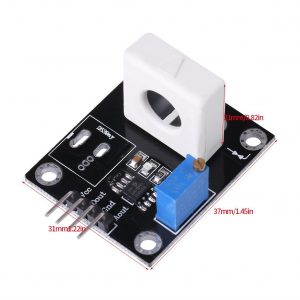 WCS1800 霍爾電流檢測模組 Hall Current Sensor 35A 短路/過流保護模組：圖片 3