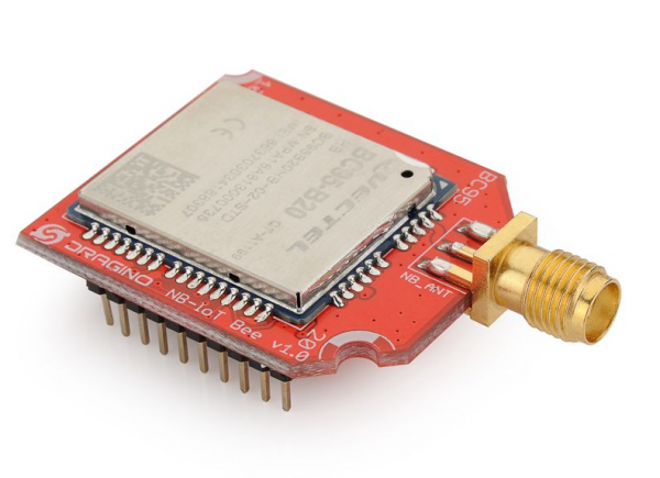 Arduino Nb Iot 窄帶物聯網擴展板 中華電信專用dragino Nb Iot Shield B8 擴展通訊板 台灣智能感測科技