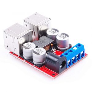 DC 電源降壓模組 8-35V 降壓 5V 8A 4路USB 輸出：圖片 3