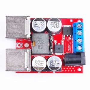 DC 電源降壓模組 8-35V 降壓 5V 8A 4路USB 輸出：圖片 6