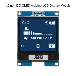 1.5吋 OLED 液晶顯示模組 白字 SSD1327 IC 驅動 I2C 通信 Arduino STM32 可用：圖片 6