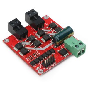 H橋L298邏輯 雙路電機驅動模組 12/24V/7A 160W 雙路直流電機驅動板 光耦隔離 欠壓過流保護：圖片 4