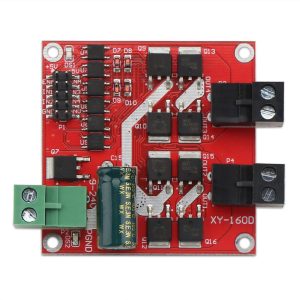 H橋L298邏輯 雙路電機驅動模組 12/24V/7A 160W 雙路直流電機驅動板 光耦隔離 欠壓過流保護：圖片 8
