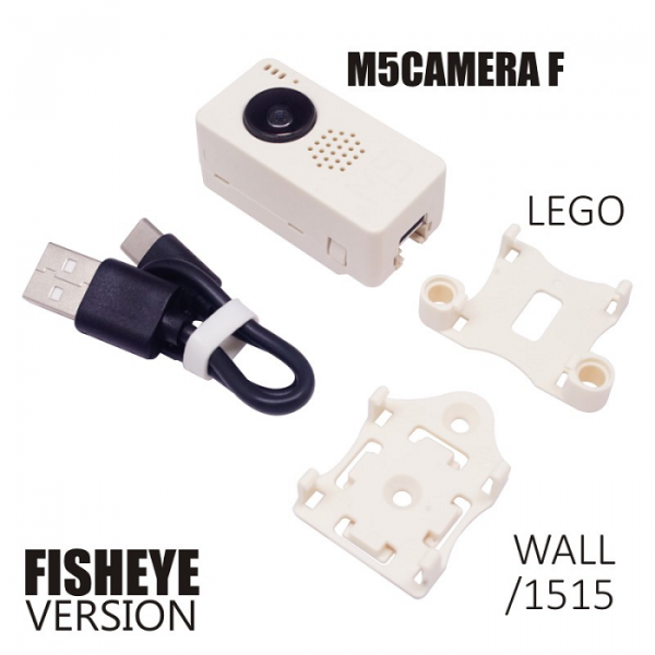 M5Stack M5CameraF 魚眼廣角 PSRAM 攝像頭模組 ESP32-CAM 開發板