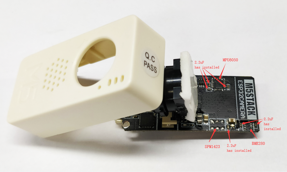 M5Stack M5CameraF 魚眼廣角 PSRAM 攝像頭模組 ESP32-CAM 開發板