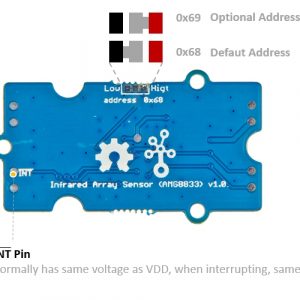 Grove - Infrared Temperature Sensor Array (AMG8833) 熱顯像模組：圖片 7