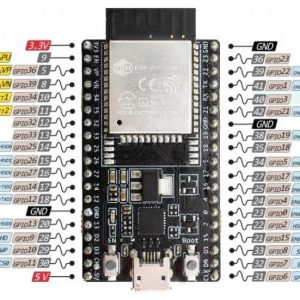 ESP32-DevKitC Espressif Systems 樂鑫原廠 WROOM-32D 開發板 ESP32-D0WD 板載天線：圖片 10