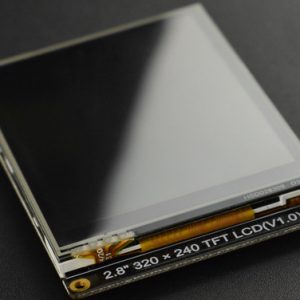 Arduino 2.8吋 IPS 320x240 彩色電阻觸摸顯示模組 支援 UNO、Leonardo、ESP32、ESP8266、FireBeetle M0：圖片 2