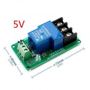 1通道 5V/ 30A大電流光耦隔離繼電器 (交流直流雙用) 5V 供電：圖片 3