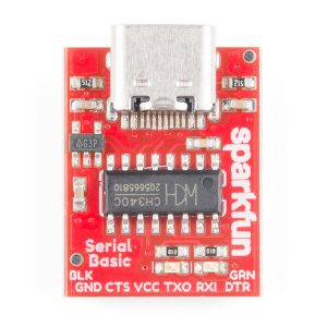 SparkFun Serial Basic Breakout - CH340C and USB-C 串口工具模組 USB 轉 TTL：圖片 4