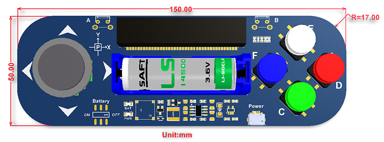 Micro:bit 遊戲手柄擴展板