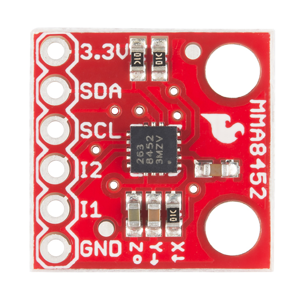 SparkFun MMA8452Q 三軸加速度計模組