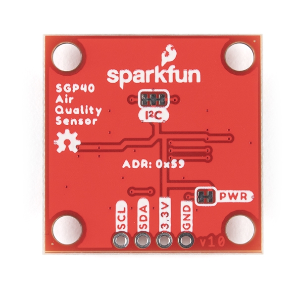 SparkFun SGP40 空氣品質感測器 - SGP40 (Qwiic) 高精度 TVOC 感測器