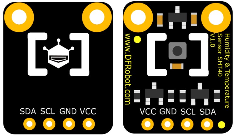 Fermion：SHT40 humidity & temperature sensor