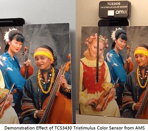 Fermion: TCS3430 XYZ 三刺激値測色計傳感器 更精準的、符合人眼觀測的色彩感測器：圖片 6