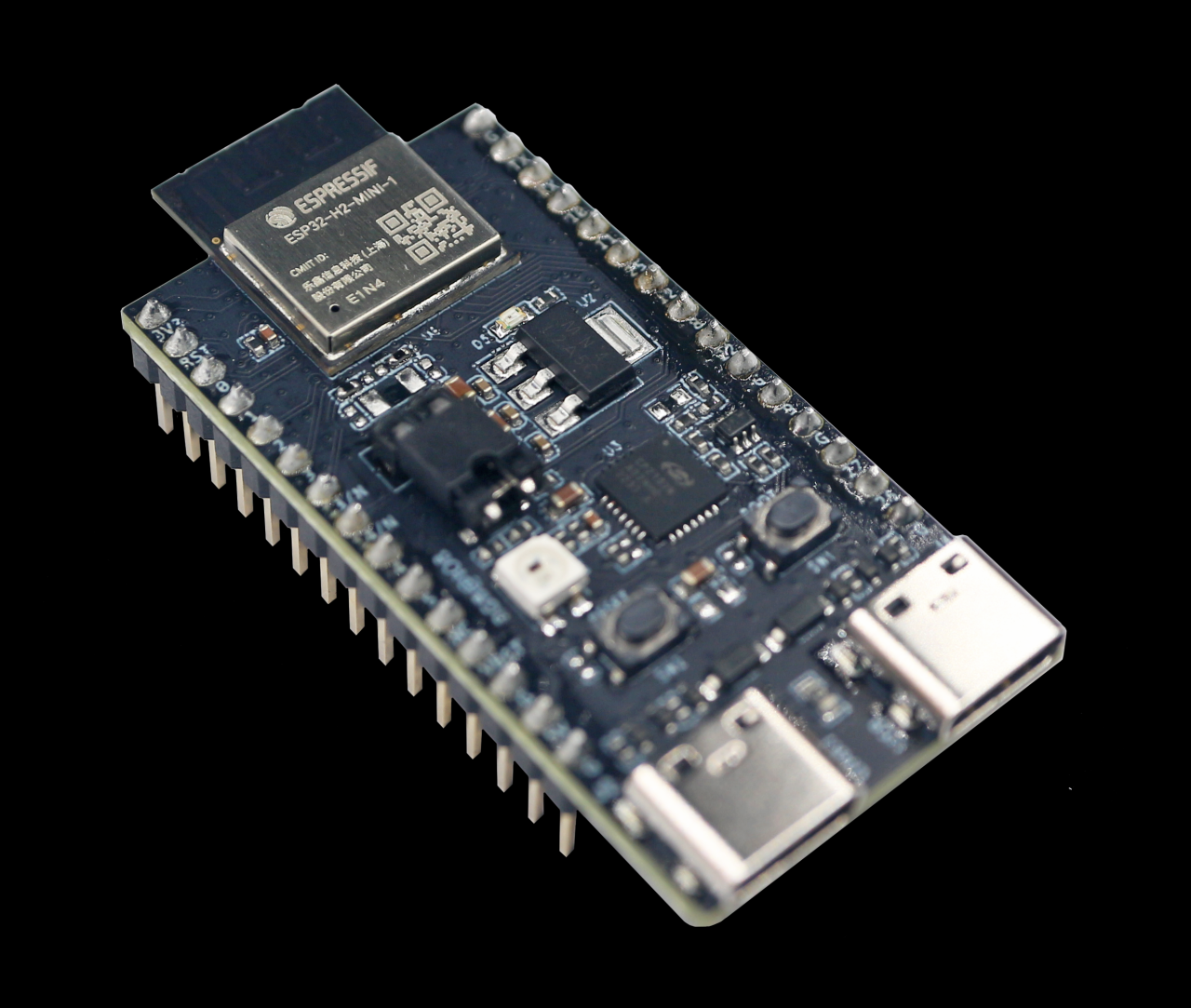 ESP32-H2-DevKitM-1（板載ESP32-H2-MINI-1 模組）