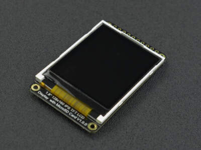 Fermion: 1.8" 128x160 IPS TFT LCD 顯示模組帶 MicroSD 卡插槽（Breakout）