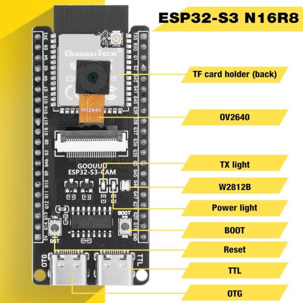 附 OV2640 相機模組 送 USB 線