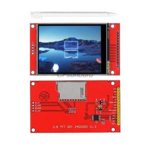 2.8吋 320 x 240 觸控 TFT-LCD 模組 ILI9341 驅動 SPI Arduino & ESP32 可用